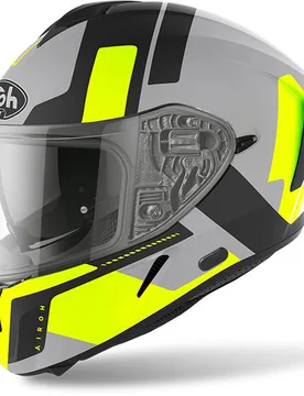 Casco Moto Integrale SPARK Shogun Giallo Opaco taglia 2XL - Airoh - FashionsVida