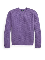 POLO Pullover lila S herren