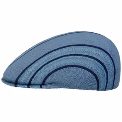 Don Stripe 507 Flat Cap by - blue - Herren - Size: L (58-59 cm)
