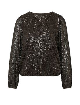 Comma Blusa marrón 38