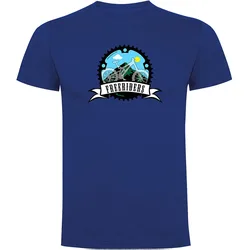 Maglietta A Maniche Corte Freeriders Royal Blue
