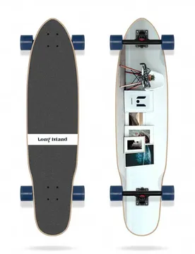 Longboard Wall Kicktail 38.85´´ 9.0 Pouces unisex