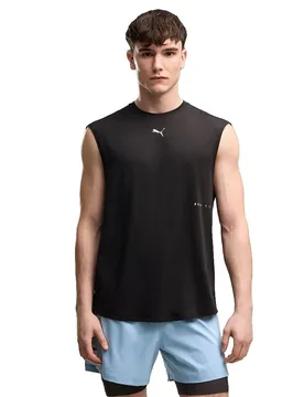 Brightstride Cloudspun Sleeveless T-shirt Black XL Men - Puma - FashionsVida