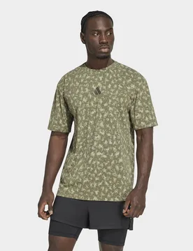 Mens T-shirt Terrex Xploric CLIMACOOL+ Printed Trail - Verde, verde verde Uomo taglia XL - Adidas - FashionsVida