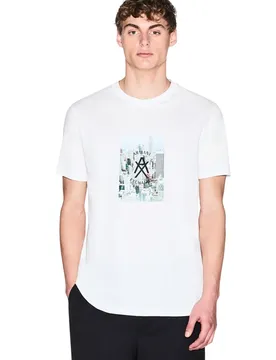 Herren T-Shirt Weiß 513853
