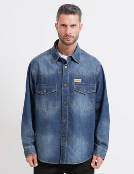 HUGO Camicie Blu