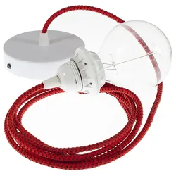 Cables Lampe Suspendue Pendel Pour Abat-jour Rt94 3d 1 M Red Devil / White One Size