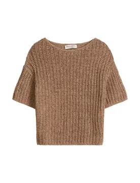Knit Pullovers Shortsleeve female