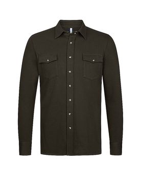 Profuomo Sobrecamisa marrón M
