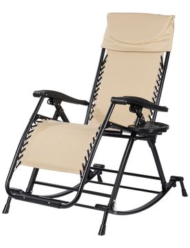 Variabler-Schaukelstuhl "Premium" beige