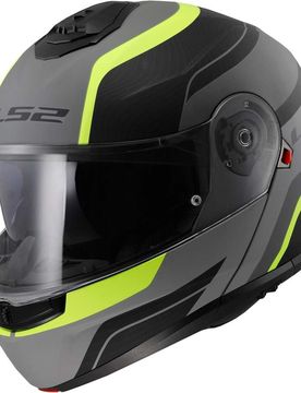 Casco Moto Modulare P/J FF908 STROBE II MONZA Nero Opaco taglia 2X