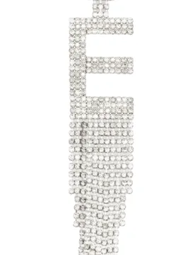 Retrofête Silver "E" Alphabet Earring - Retrofete - FashionsVida