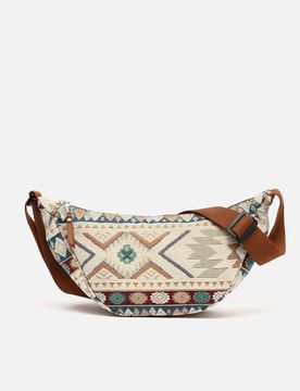 Tiani jacquard print bum bag