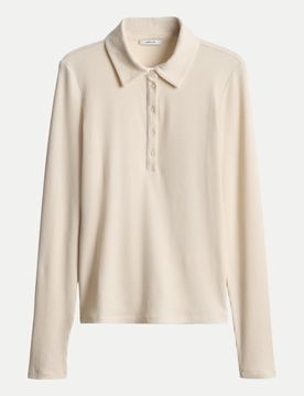 Opus Poloshirt Sulona Beige 40