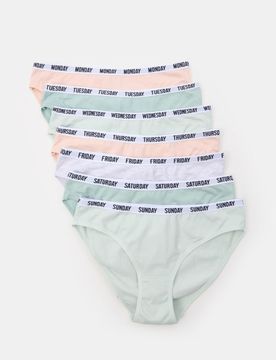 Slip classici, confezione da 7 - multicolor