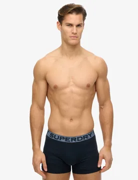 Superdry Herren Boxershorts im Dreierpack Navy - Größe: L - 39.99 - FashionsVida