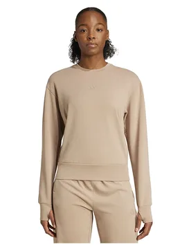Sweat-shirt Designed For Training Warm-up Crewneck Chalky Brown XS - Adidas - FashionsVida