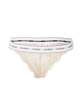 GUESS Braga beige / negro / blanco