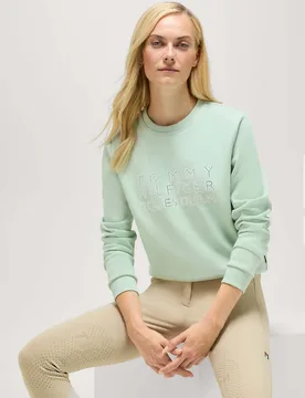 Damen Sweatshirt BELAIR belair mint M - Tommy hilfiger - FashionsVida