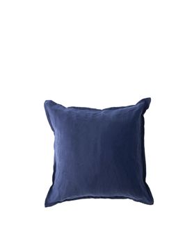 Cuscino in lino BLU SCURO 050X050