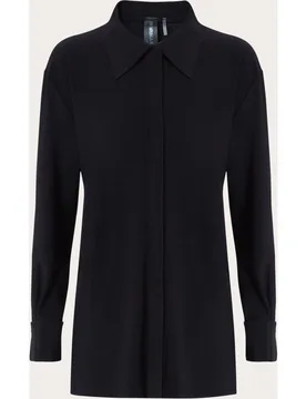 Blusa boyfriend en - Norma Kamali - FashionsVida