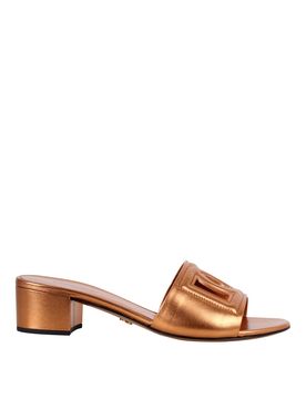 Mule in pelle di vitello bronzo
