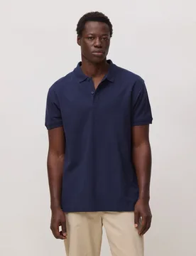 Polo de hombre nature navy - Blue Banana - FashionsVida