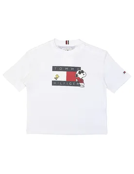 T-shirt da ragazzo bianco 104 - Tommy hilfiger - FashionsVida