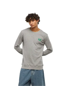 Mister Sweat-shirt Courtside Sports Heather Grey S - TEE - FashionsVida