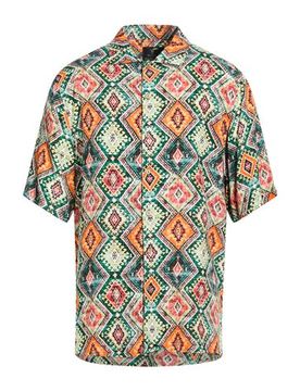 Camisa Hombre Naranja S Hombre