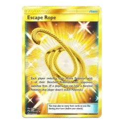 Pokemon SM Burning Shadows 163/147 Escape Rope (Secret Rare)