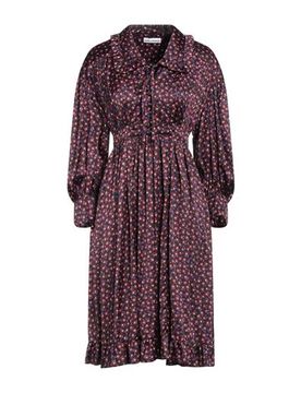 Vestido midi Mujer Negro 38,40,42 Mujer