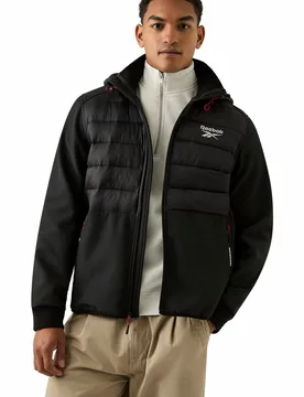 Reebok Mixed Media Mens Jacket - Reebok - FashionsVida