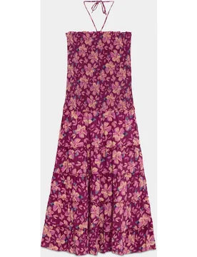 Noon - Vestido midi sin mangas - Noon - FashionsVida
