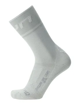Calzini Lunghi Cycling One Light White / Silver