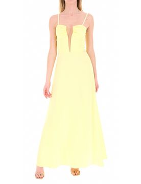 RINASCIMENTO Abito lungo GIALLO XL