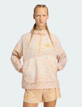 Anorak Terrex Xploric CLIMA365 con stampa M Off White / Glow Blue / Pure Tangerine - Adidas - FashionsVida