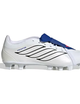 Chaussures De Football Predaotr Club Fold-over Tongue Fg/mg Ftwr White / Zero Met / Team Royal Blue EU 43 1/3 - Adidas - FashionsVida