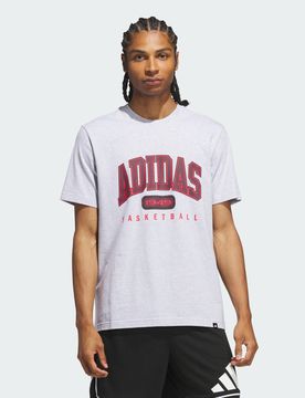 T-shirt Collegiate Graphic M Light Grey Heather