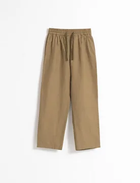 Pantalón relaxed fit cintura elástica de hombre - PuroEgo - FashionsVida