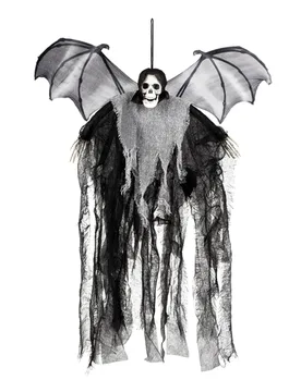 Geflügelter Sensenmann Halloween-Hängedeko 60 cm - BOLAND BV - FashionsVida