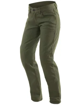 Pantaloni Moto Da Donna CASUAL REGULAR LADY Verde Ol taglia 28 - Dainese - FashionsVida