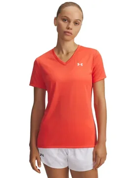 T-shirt à Manches Courtes Tech Ssv Solid Red M - Under armour - FashionsVida