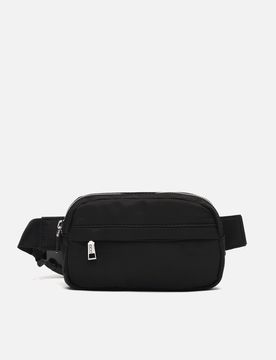 Misako Suelta nylon bum bag Black