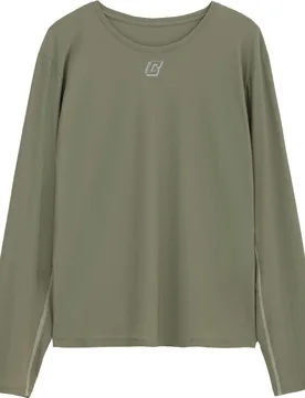 T-shirt de trail/running - Legend Long Sleeve T-Shirt M Moss - Taille L - Vert - Circle - FashionsVida