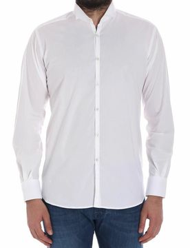 Camicia in cotone bianca
