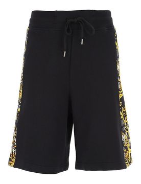 Shorts con stampa barocca