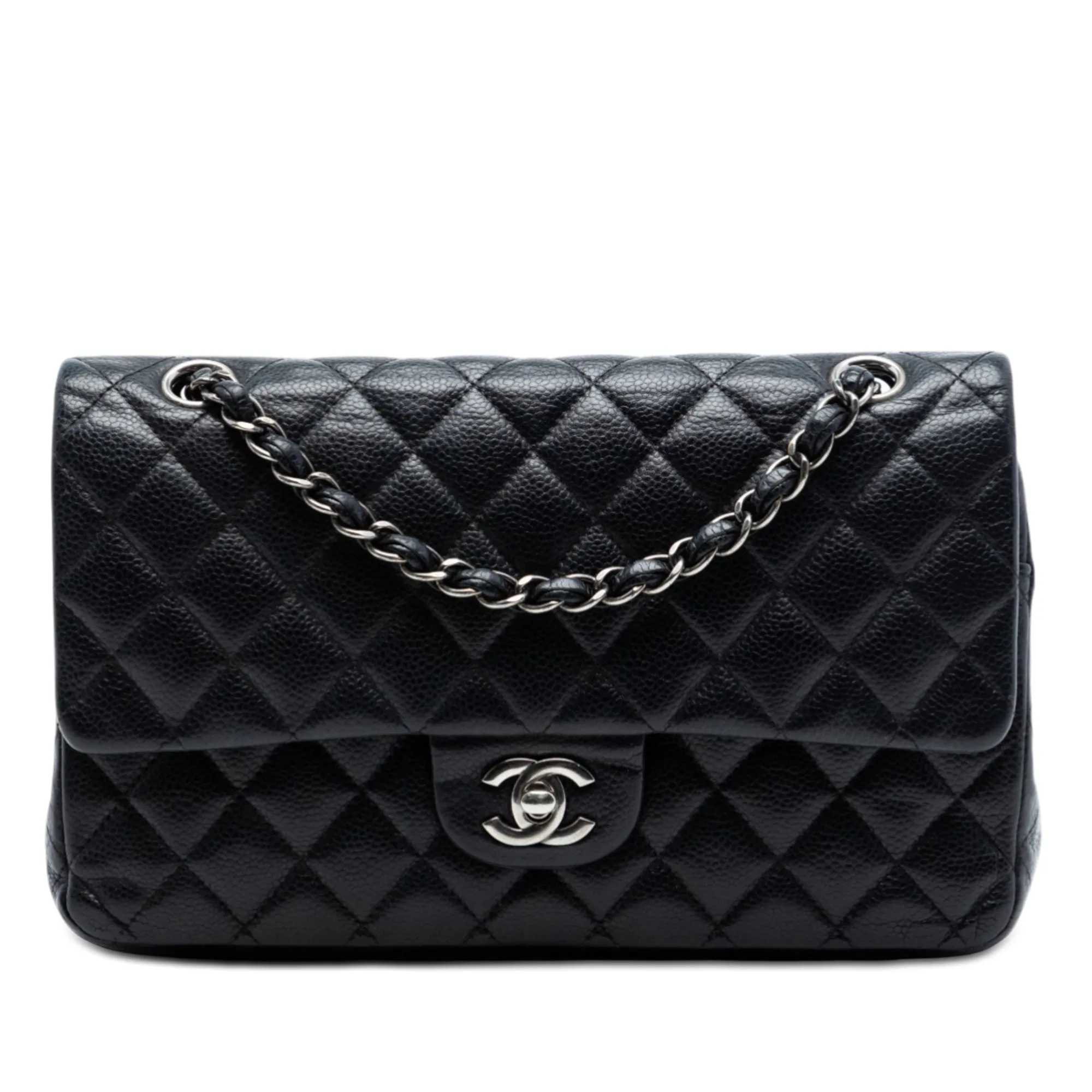 Medium Classic Caviar Double Flap - Chanel - FashionsVida