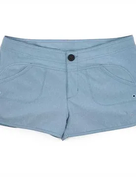 Deep Sea Hybrid Shorts Slate 8 Women - PELAGIC - FashionsVida