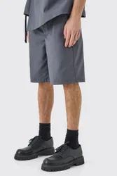Herren Maßgeschneiderte Shorts Charcoal Größe 30
